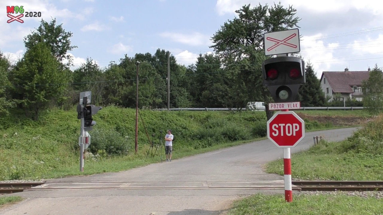 Železničné priecestie Krásny Brod-Monastyr (SK) - 30.7.2019 / Železniční přejezd / Railroad crossing