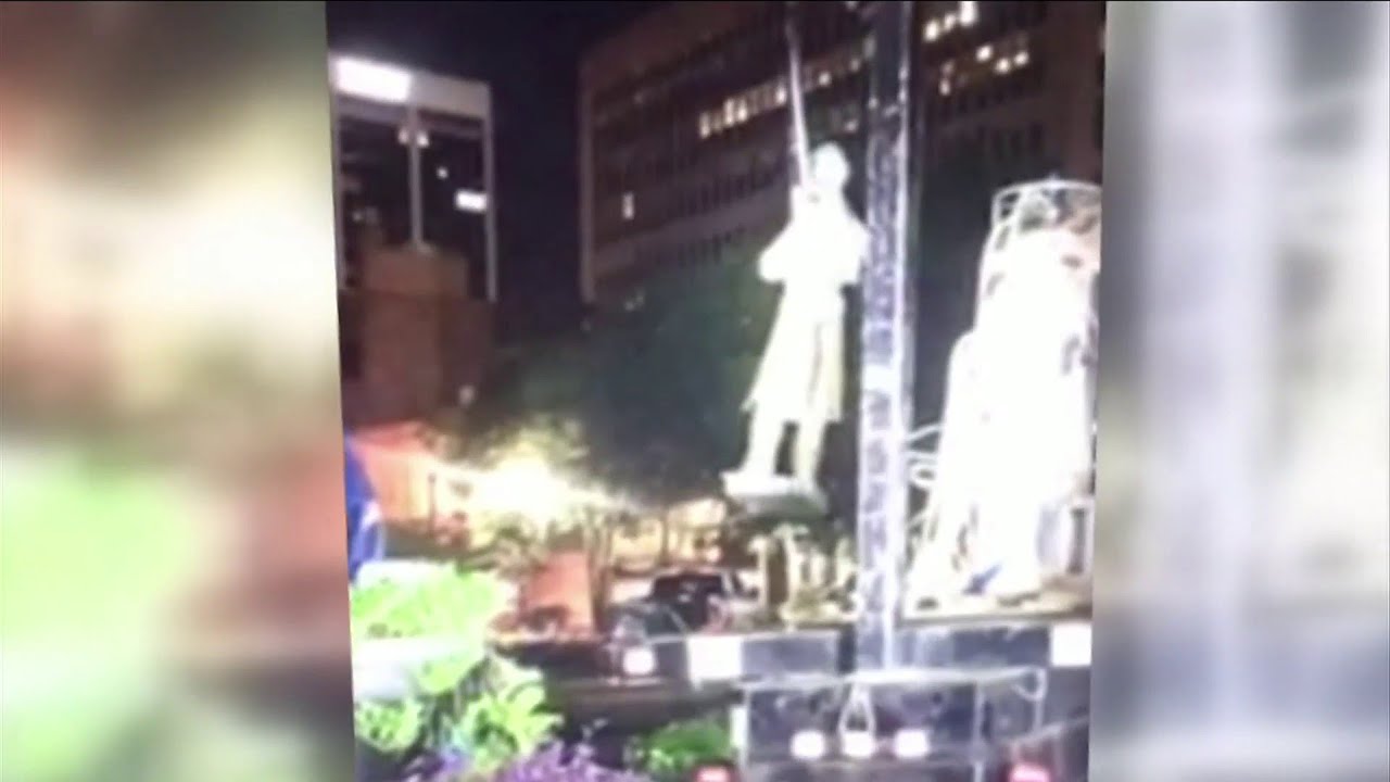 Confederate statue removed from park overnight; others in Jacksonville also coming down
