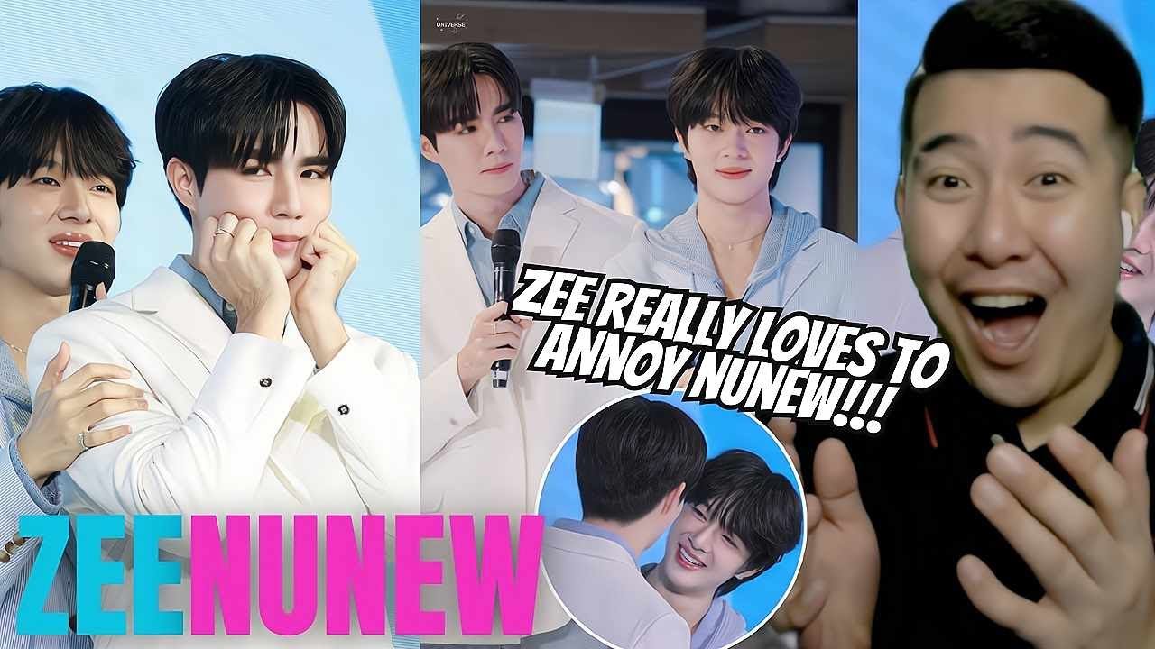 [REACTION] ZeeNuNew | Zee Loves Teasing Nunew |  ZEE PRUK & NUNEW