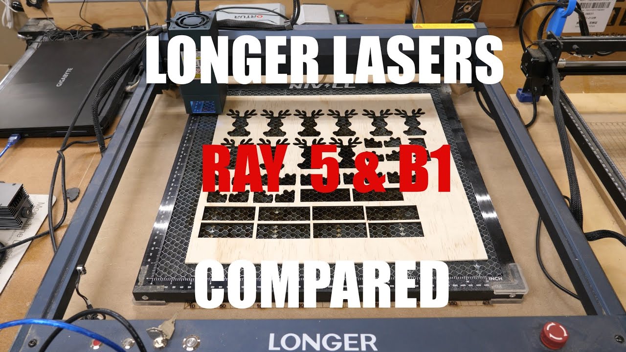 Longer Lasers Ray 5 & B1 Compared