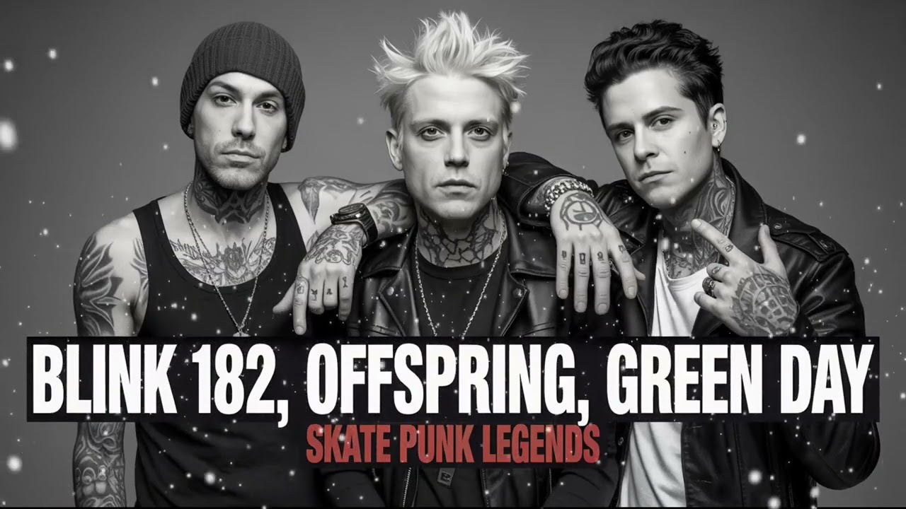 🔥 Legends Skate Punk &ndash; Punk Rock Remix [90s, 2000s]  Blink-182, The Offspring & Green Day AI Remix