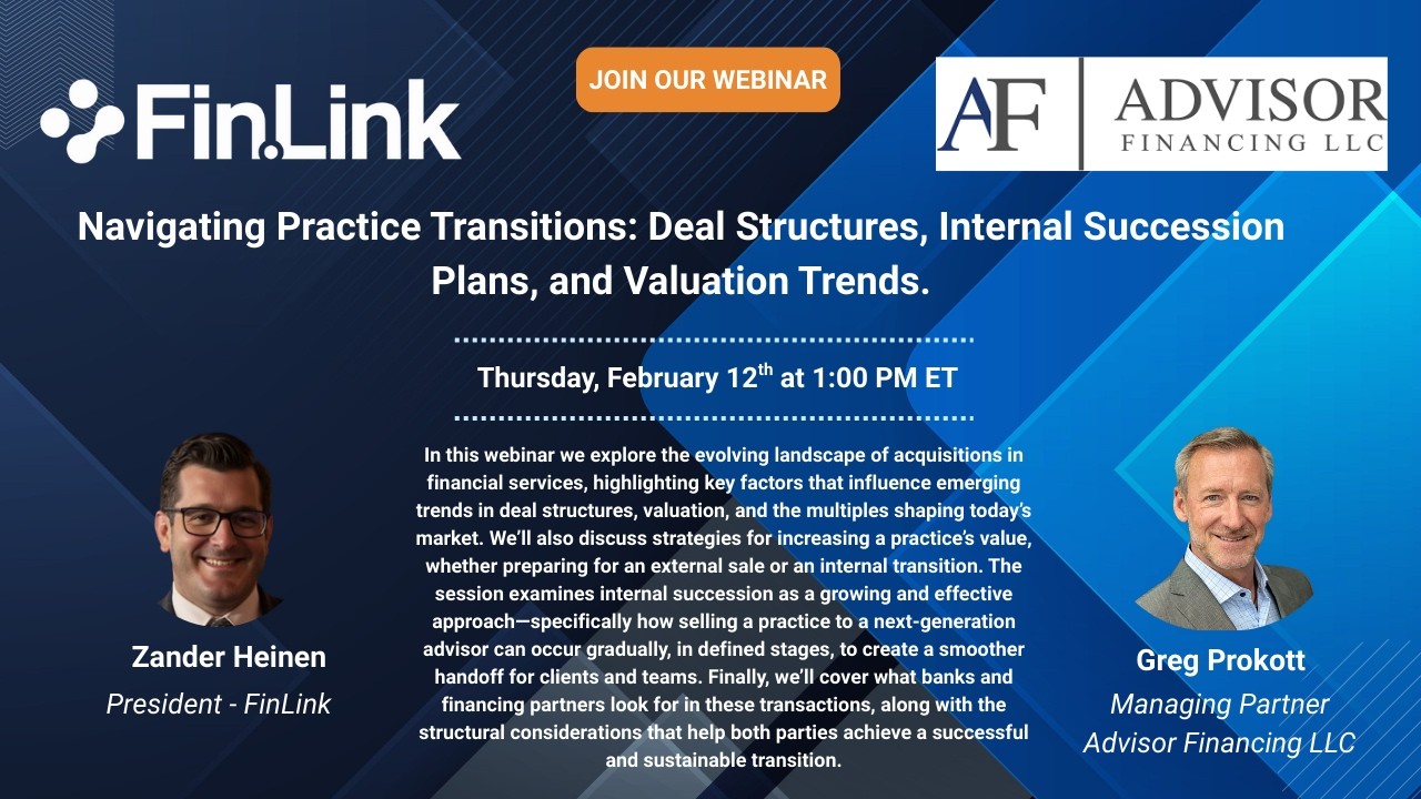 Navigating Practice Transitions: Deal Structures, Internal Succession Plans, and Valuation Trends