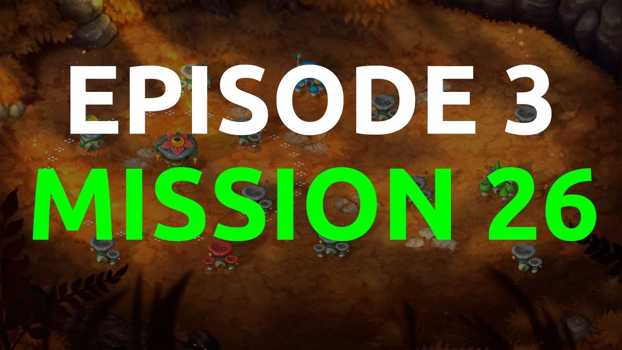 Mission 26 | Episode 3 | Walkthrough Campaign | Mushroom Wars 2