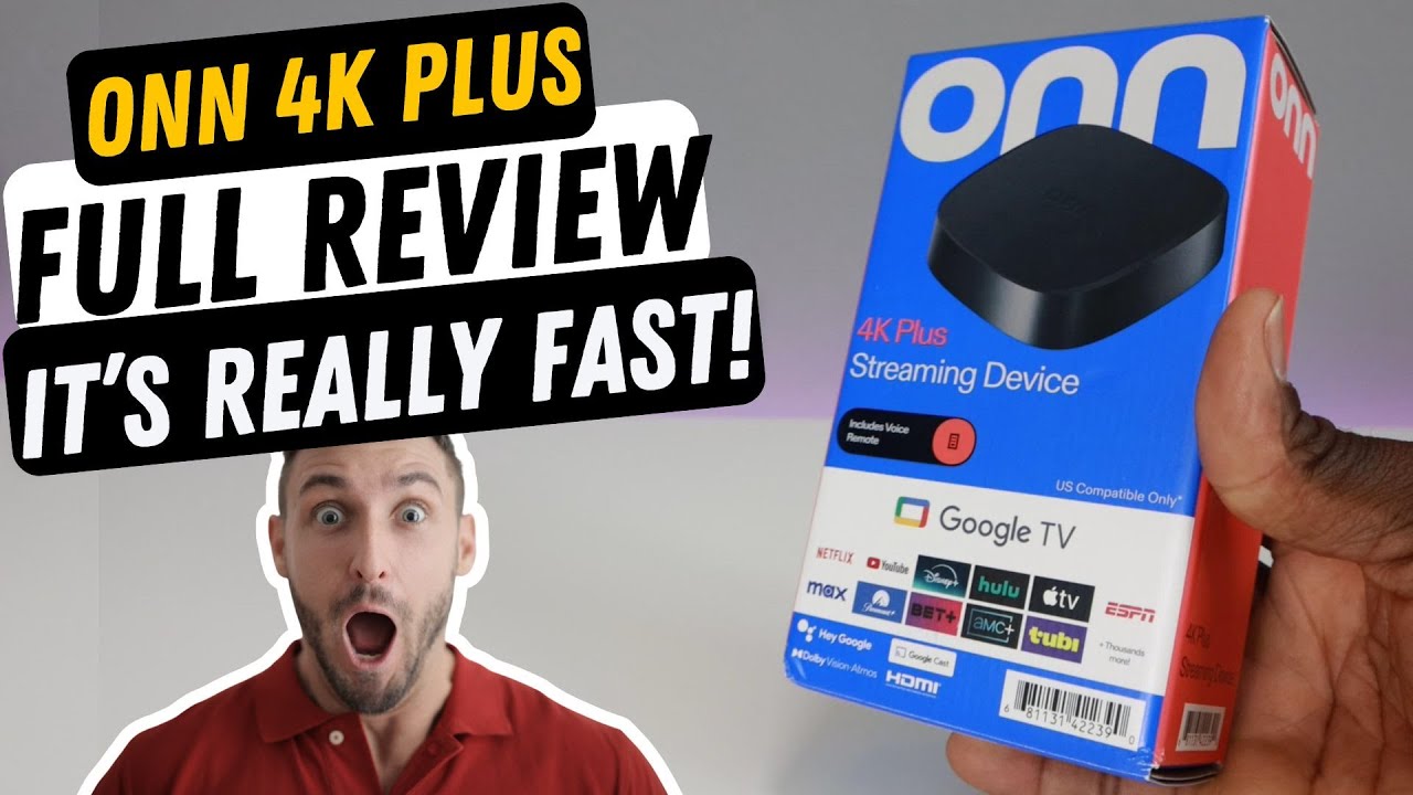 Onn 4K Plus Google TV Streaming Box FULL REVIEW! Two Times Faster Than Onn 4K Pro & Firestick 4K Max