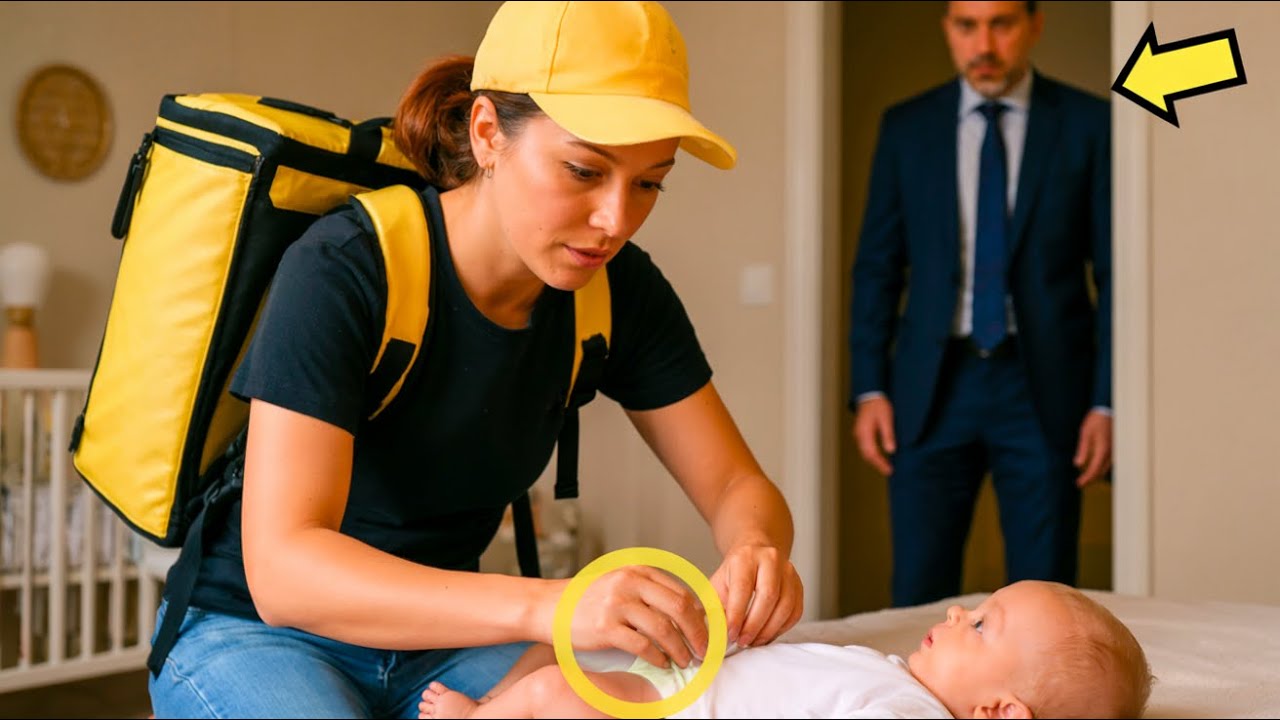 ELLE N'ÉTAIT QU'UNE LIVREUSE… JUSQU'À CE QU'ELLE CHANGE LA COUCHE DU BÉBÉ DU MILLIONNAIRE