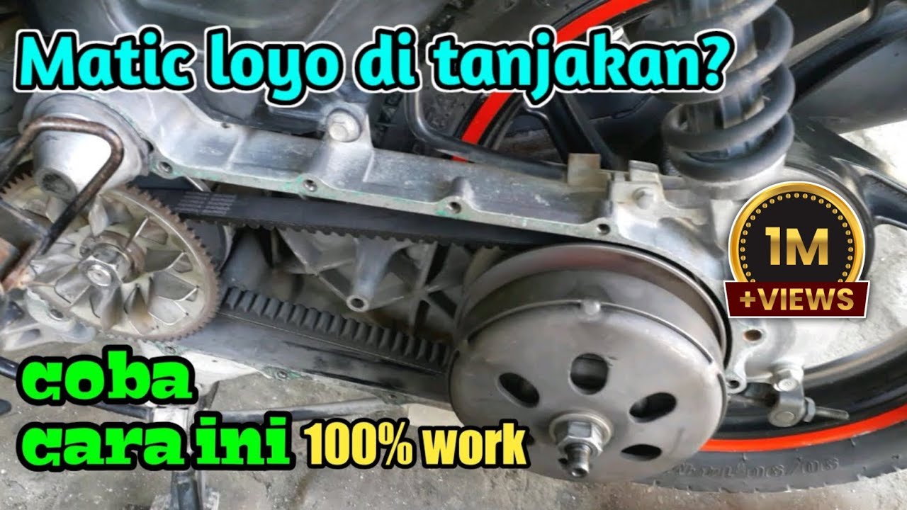 Meningkatkan akselerasi motor matic harian dengan part standar/ bawaan #KakexChannel