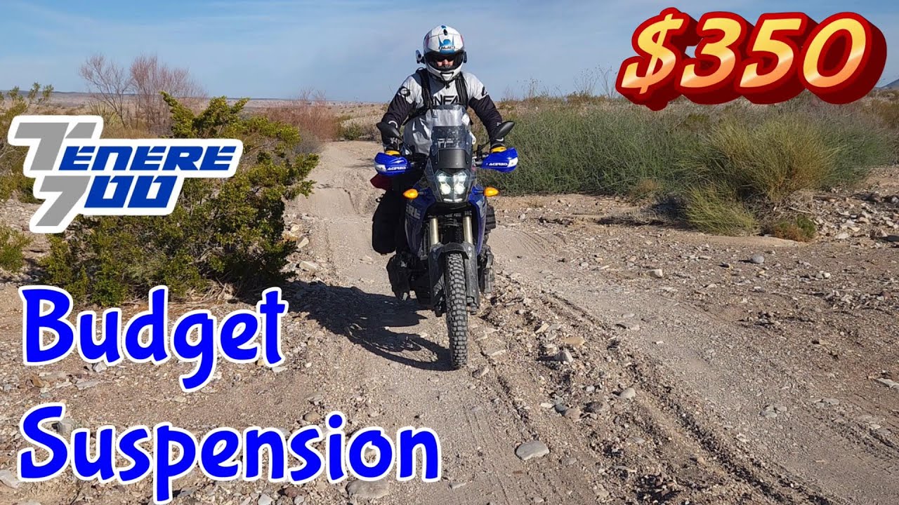 Tenere 700 budget suspension upgrade for the average rider.