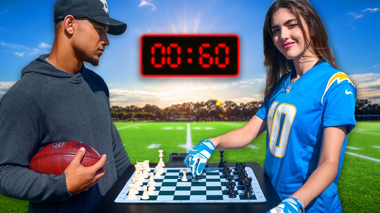 Can Trey Lance Outsmart Chess Master Alexandra Botez? - NFL R2EZ powered by Verizon