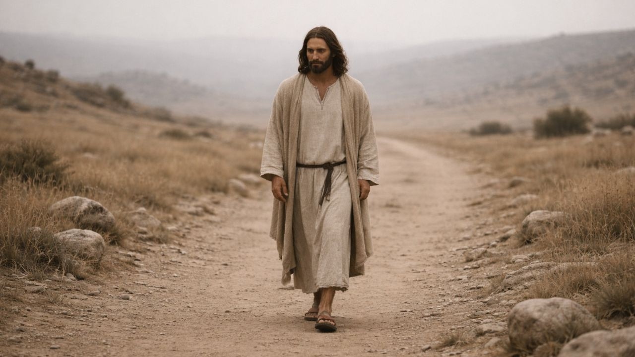 Jesus in the Wilderness — The Forty Days of Silence | 2 Hours of Deep Sleep (SleepTide)