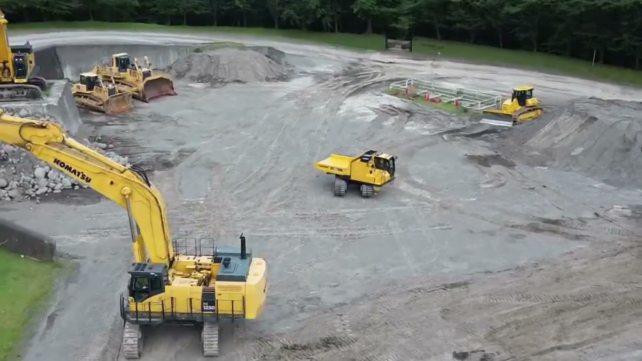 【KOMATSU】CD110R-3 PC200i-11 PC950-11 PC1250-8 with O