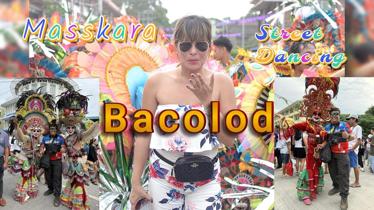 Exploring Bacolod forest park in the City, Masskara street dancing festival and night market.