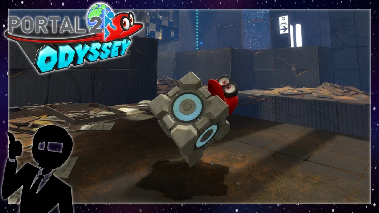 Galactic Dad - Portal 2 but it's Mario Odyssey