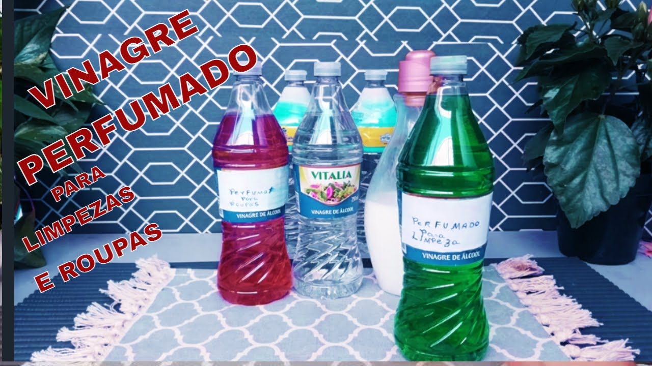 Agora Sim estou Amando😍 Vinagre Perfumado Para Usar na Limpeza e na Maquina de Lavar FAÇA VC MESMA