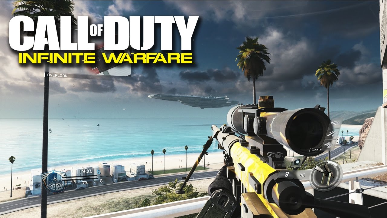 INTERVENTION / TF-141 Sniping Gameplay! (Infinite Warfare Classic Weapon Gameplay)