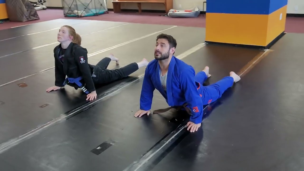 Jiu Jitsu warm-ups for kids!