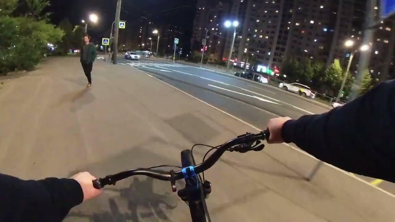 Bike in Russia POV Driving number 101