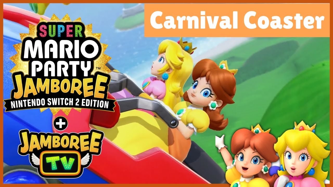 ✿ Carnival Coaster (Daisy Gameplay) | Super Mario Party Jamboree TV ✿