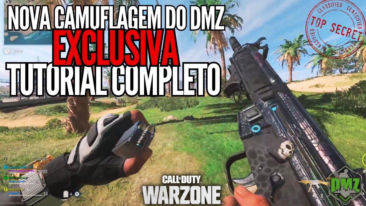 TUTORIAL COMPLETO DA NOVA CAMUFLAGEM ! ATENÇÃO: item individual .