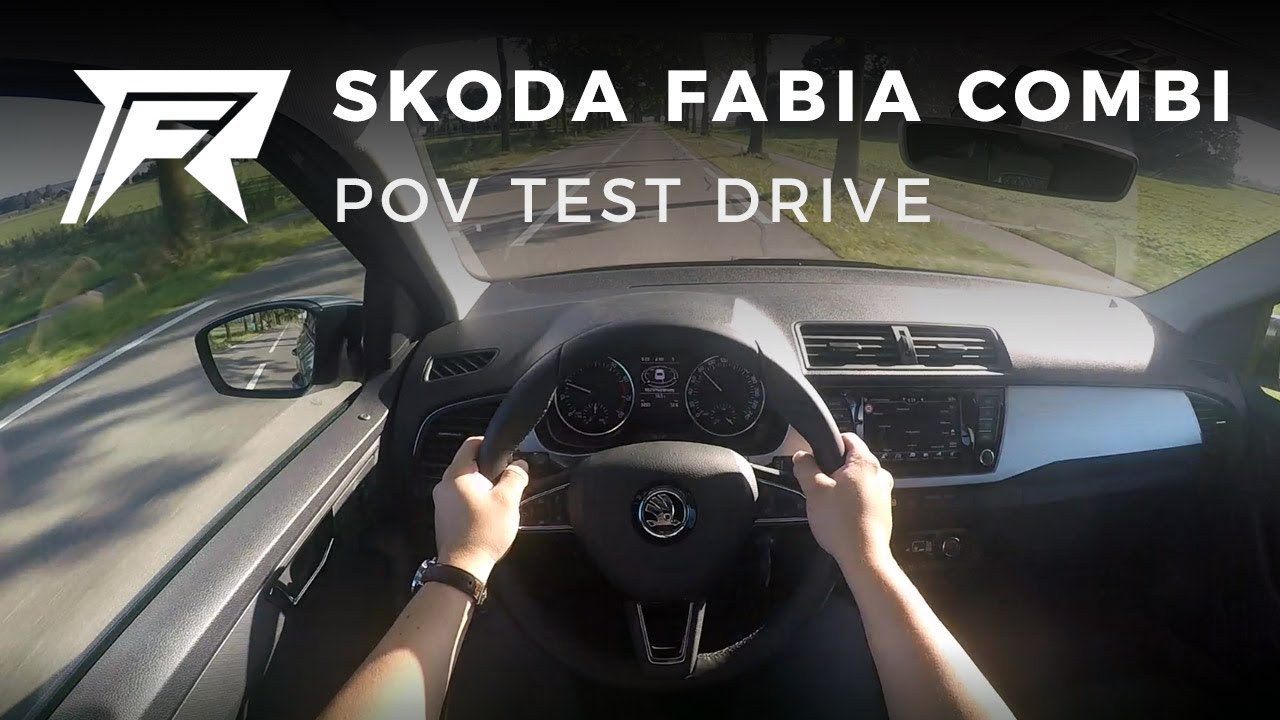2017 Skoda Fabia Combi 1.0 TSI 70kW - POV Test Drive (no talking, pure driving)