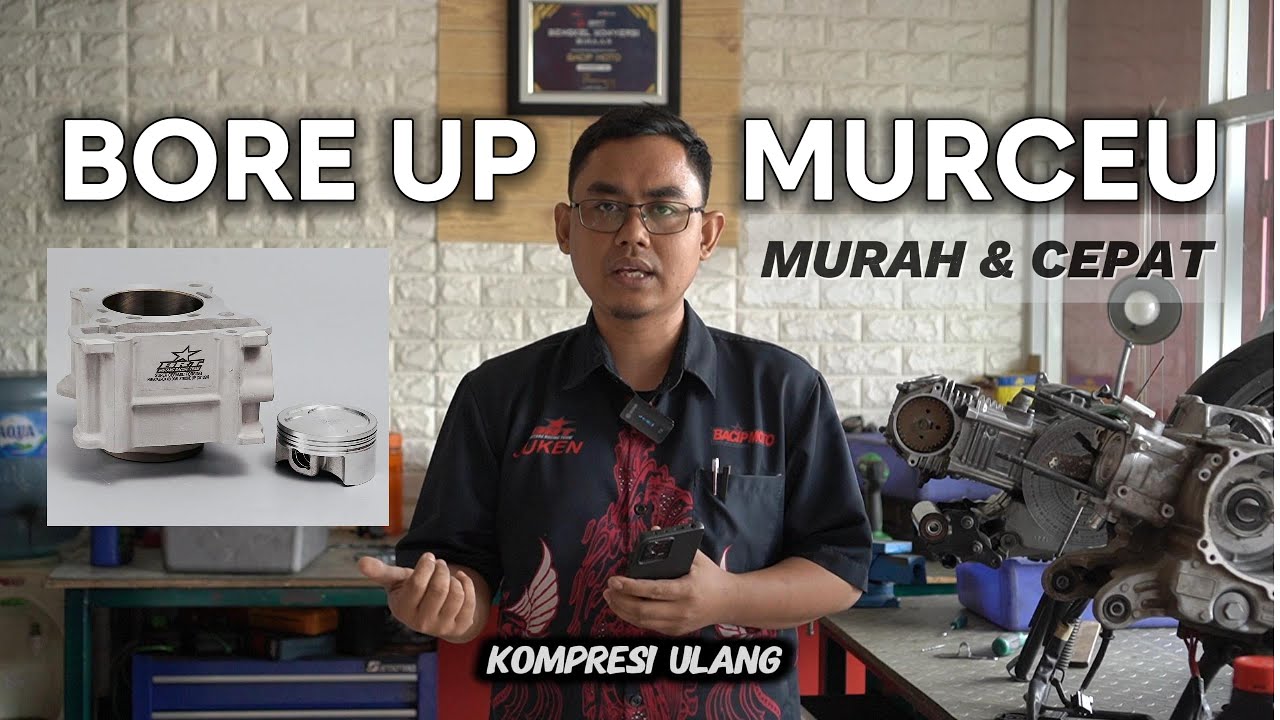 BORE UP MURAH AKSELERASI CEPAT PEMASANGAN JUGA CEPAT ( murah & cepat ) MURCEU😎