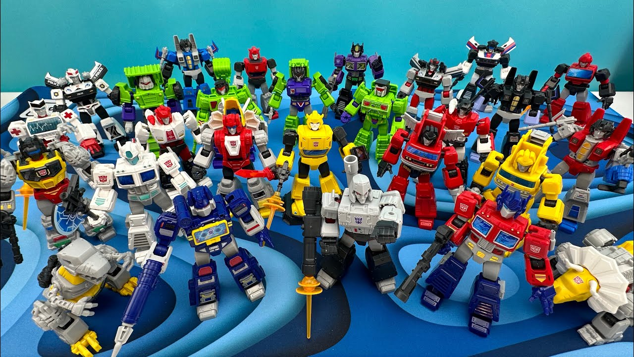 TRANSFORMERS BLOKEES GALAXY VERSION 3 ACTION FIGURE MODEL BUILD COLLECTION
