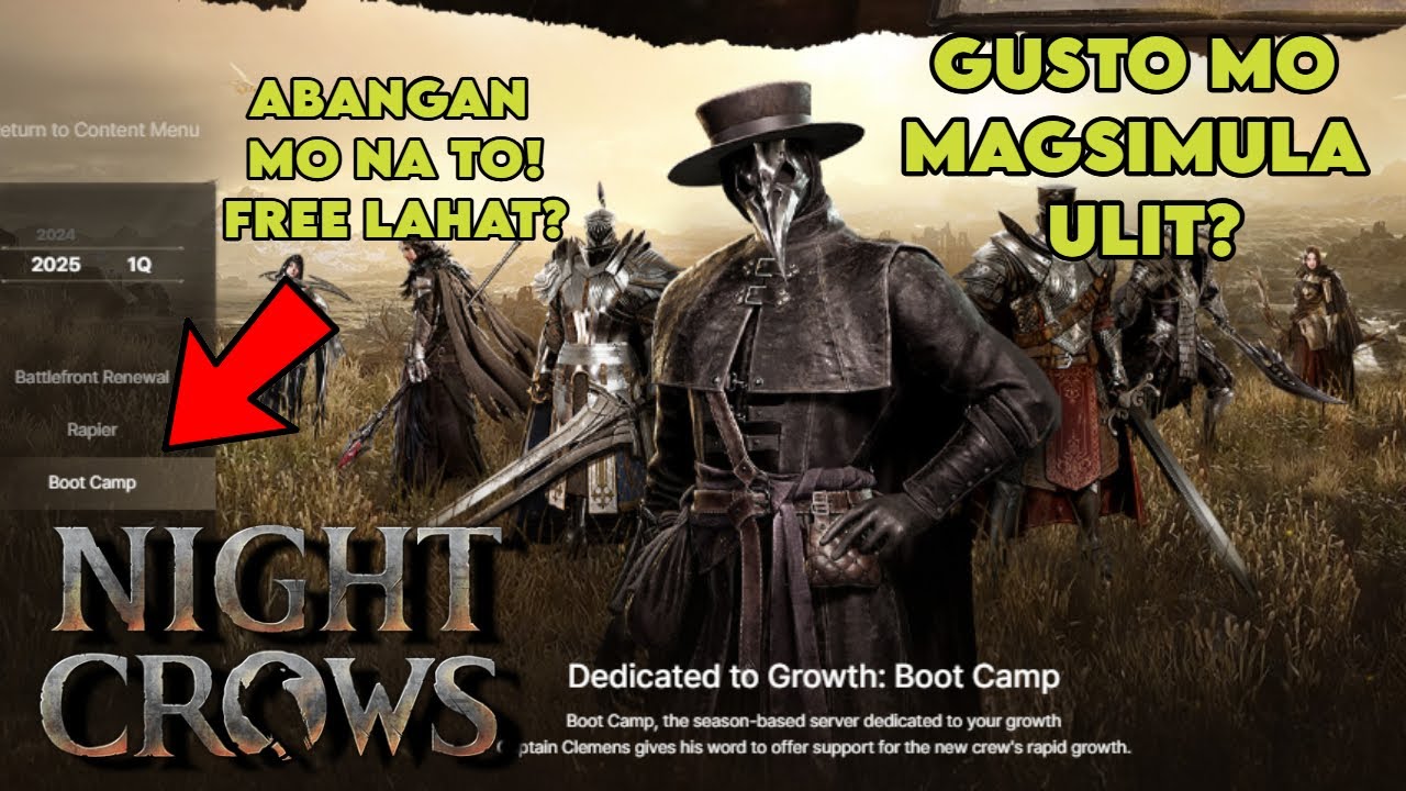 NIGHT CROWS - ABANGAN MO TO SA NC YUNG BOOTCAMP