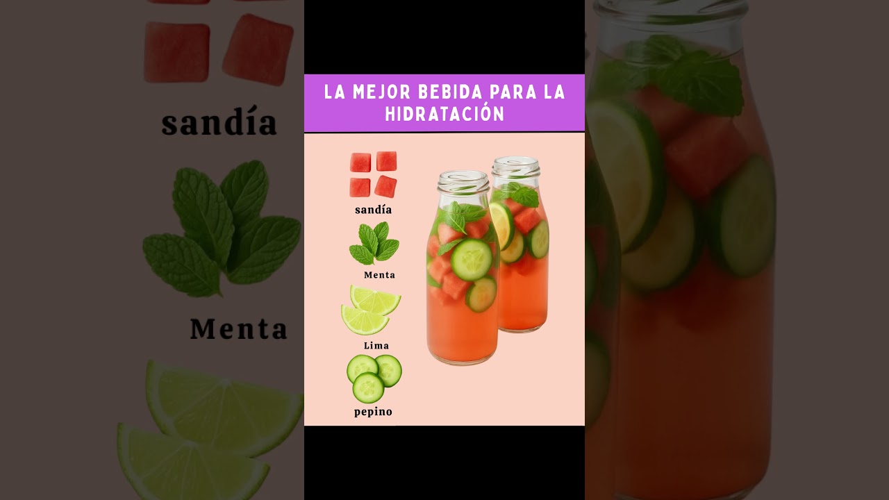 &iexcl;Adi&oacute;s a la Sed! La Mejor Bebida Casera para una Hidrataci&oacute;n Extrema