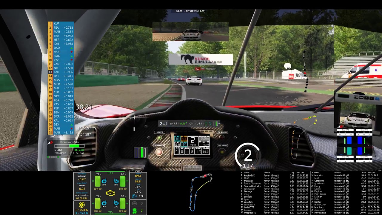 BBBstream - turnaj o ACC - Monza