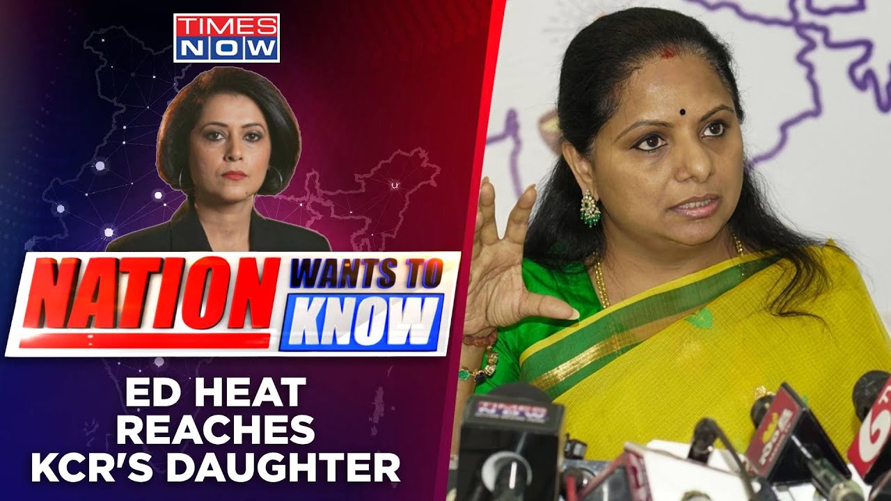 K Kavitha Arrested By ED, What Is The Connection Of Liquorgate & South Group? | Nation Wants To Know