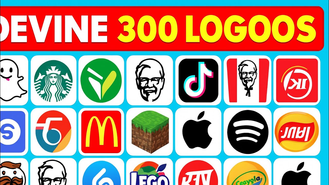 DEVINE LE LOGO EN 5 SECONDES ! (TU VAS TE TROMPER 😅