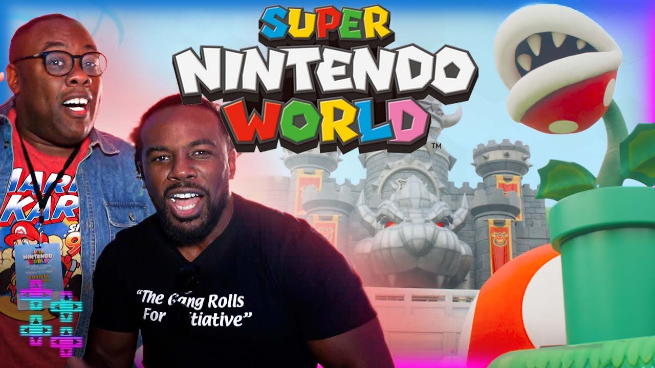 Inside Super Nintendo World with Austin Creed!