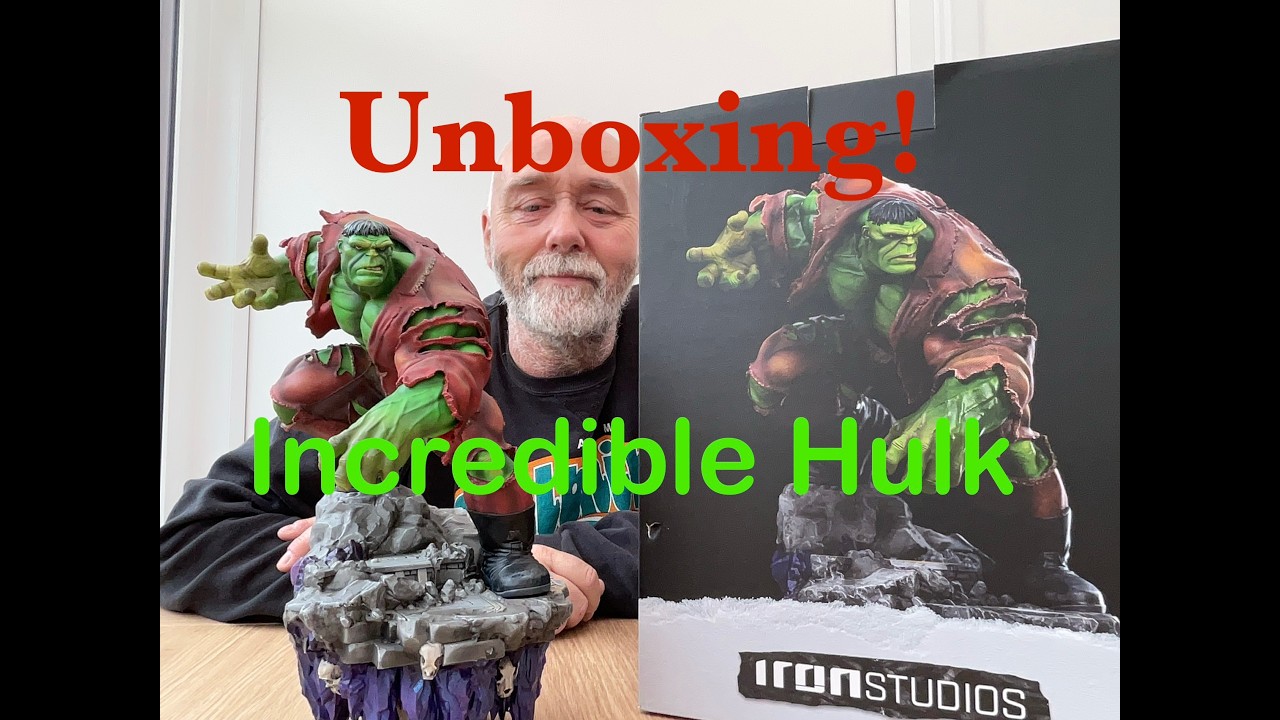 UNBOXING THE BIG GREEN GIANT! IRON STUDIOS 1/10 STATUE #marvel