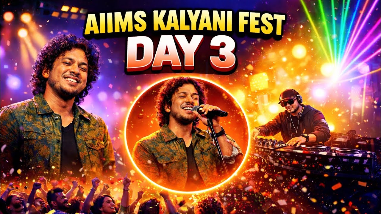 Aiims kalyani fest DAY 3 #fest #aiims #aiimskalyani #aiimsnursing #fun #trending #trendingvideo 