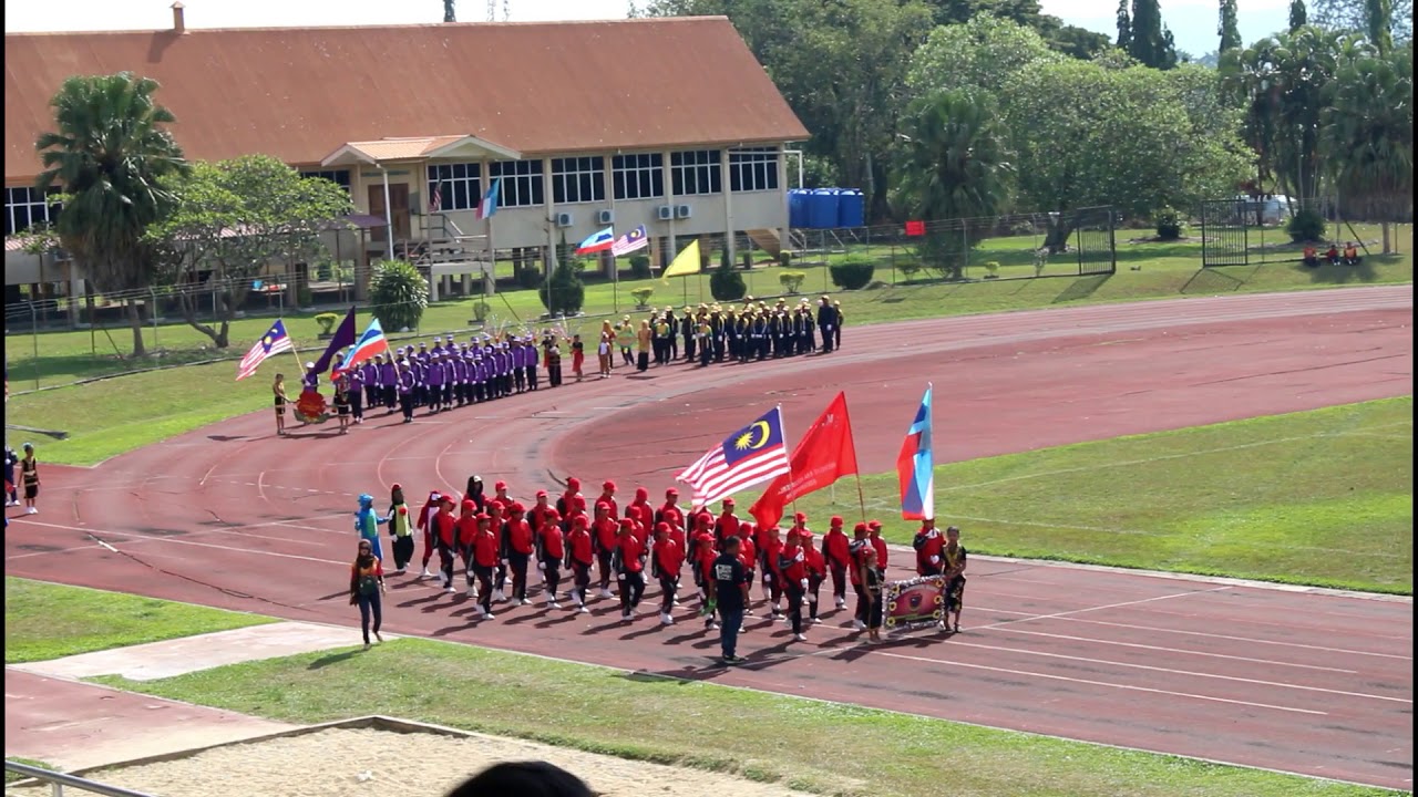 Perbarisan Lintas Hormat Semua Kontinjen, Sukan Zon Apin-Apin 2018