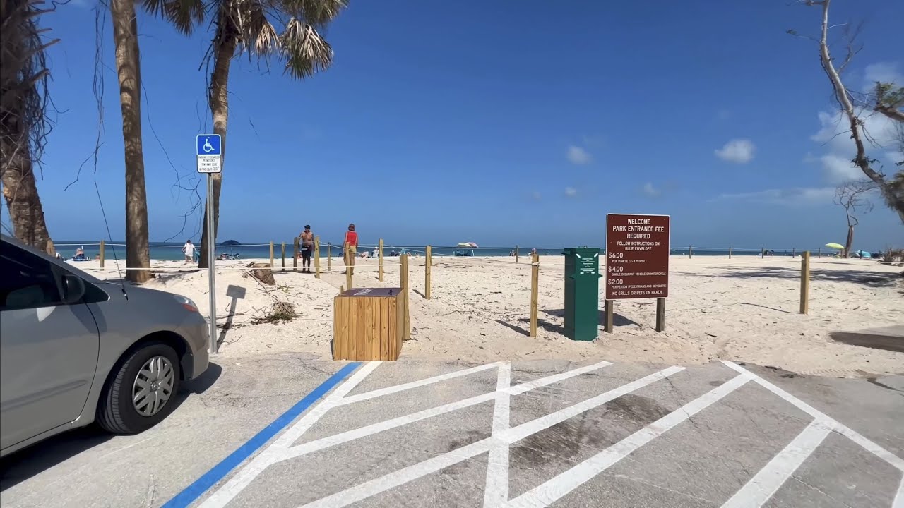 Area 1 Beach at Delnor-Wiggins | 8 Months After Hurricane Ian (05/15/23)