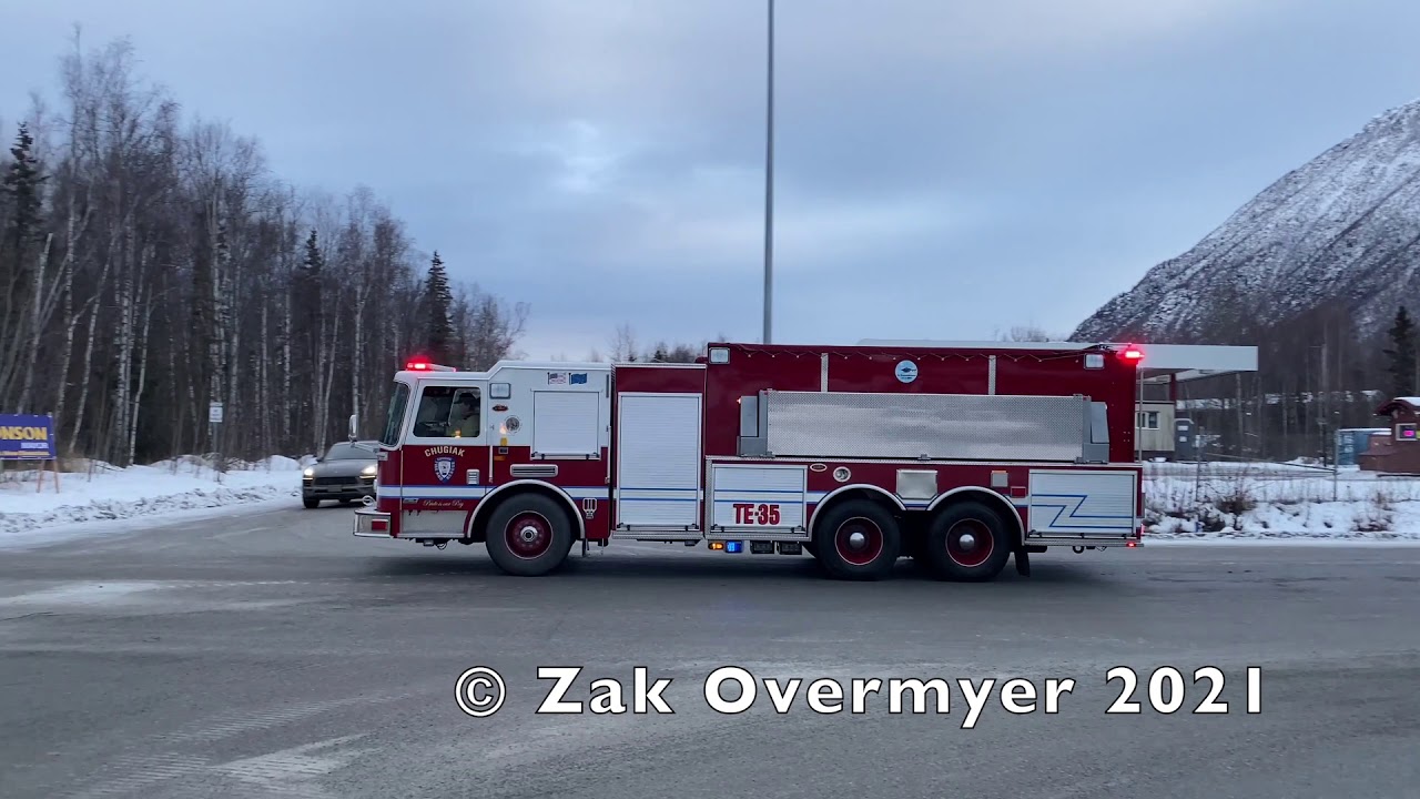 Chugiak & Anchorage Fire Respond to Structure Fire