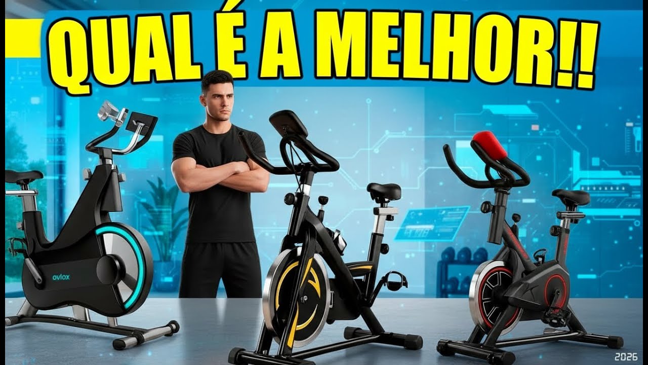 As MELHORES Bicicletas ERGOMETRICAS Custo Benefício para Treinar em Casa 2026