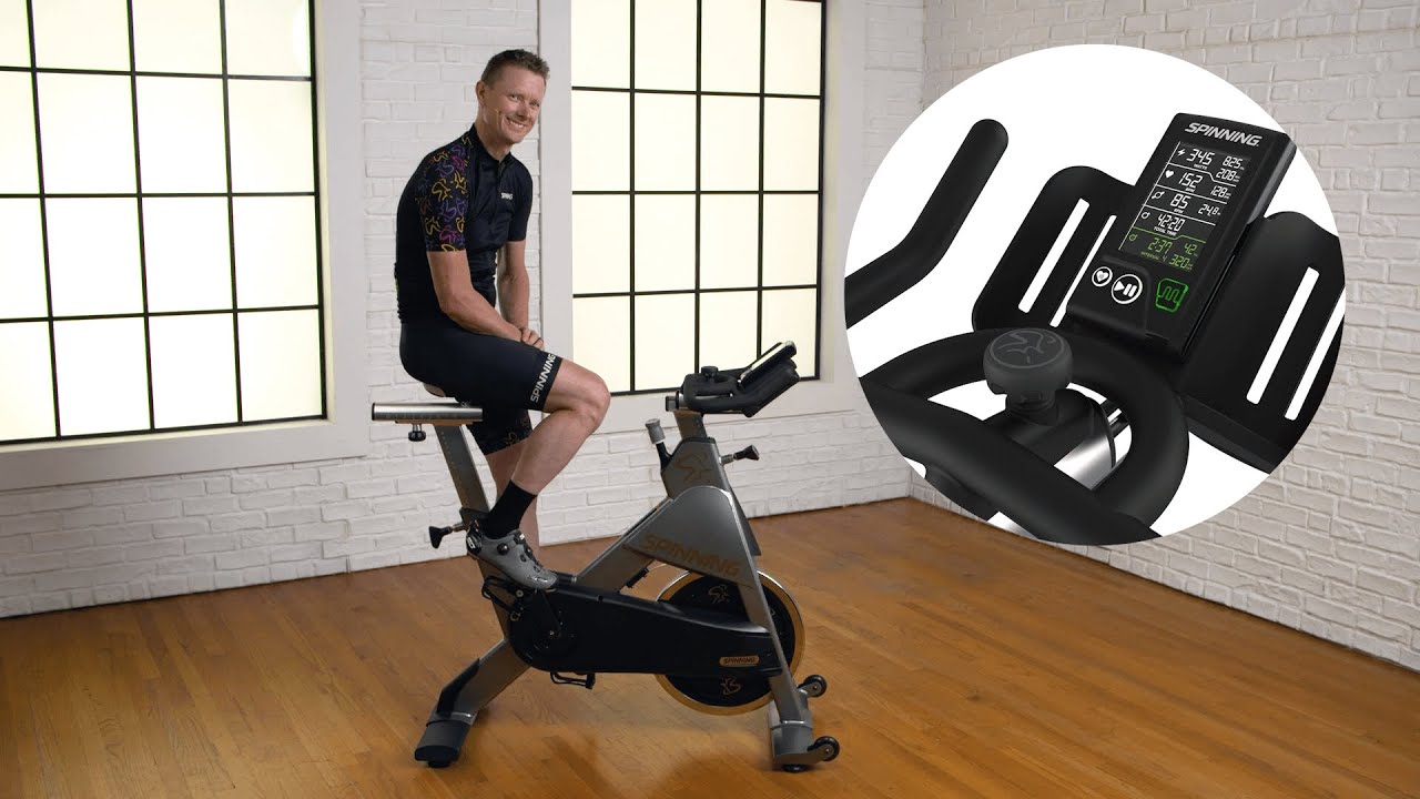 Workout Summary on the Spinning® Integrated Power Console