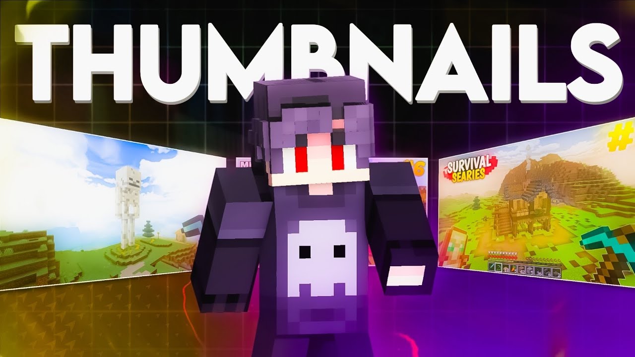 How to Create Attractive Minecraft Thumbnails Like a PRO 🔥 Thumbnail basics