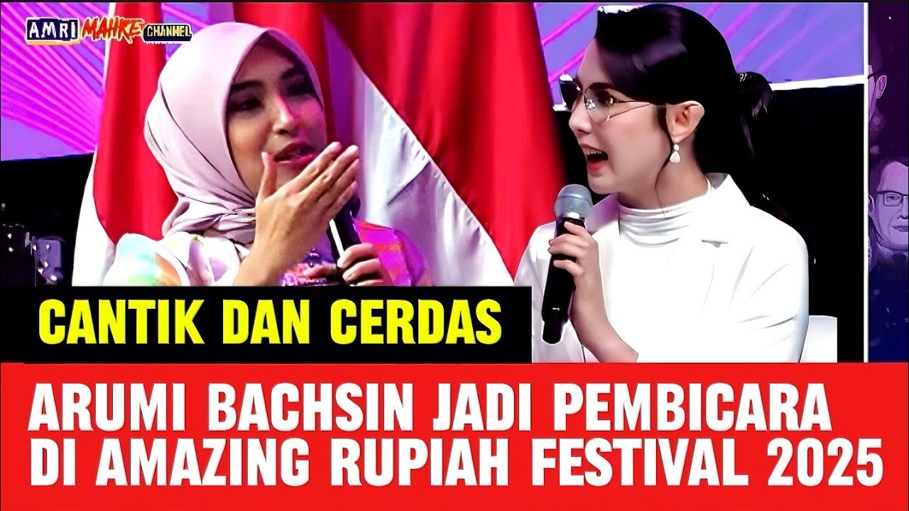 Cerdasnya Arumi Bachsin Bicara Keuangan saat menjadi pembicara ARFEST 2025
