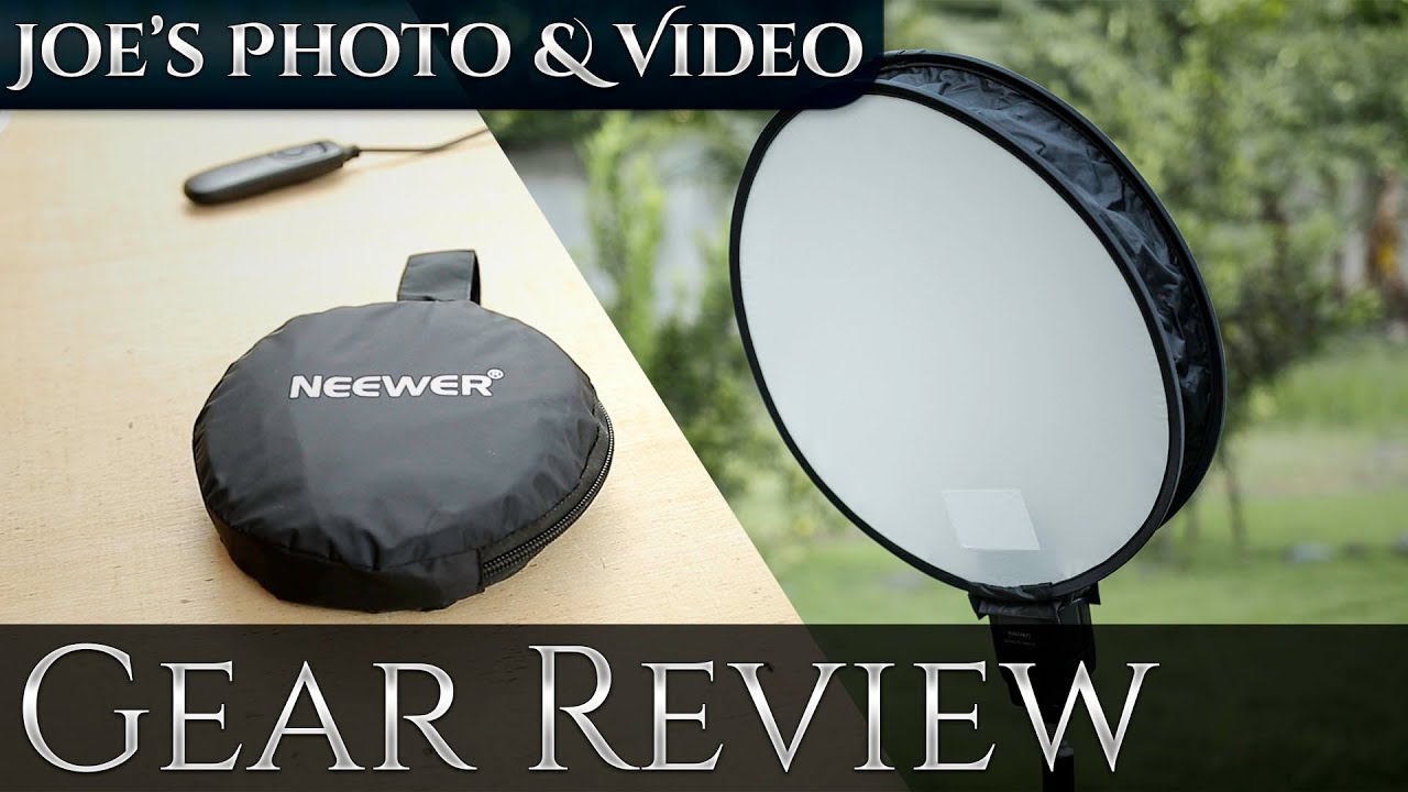 Neewer 16 Inch Portable Round Photography Soft Box | Gear Review