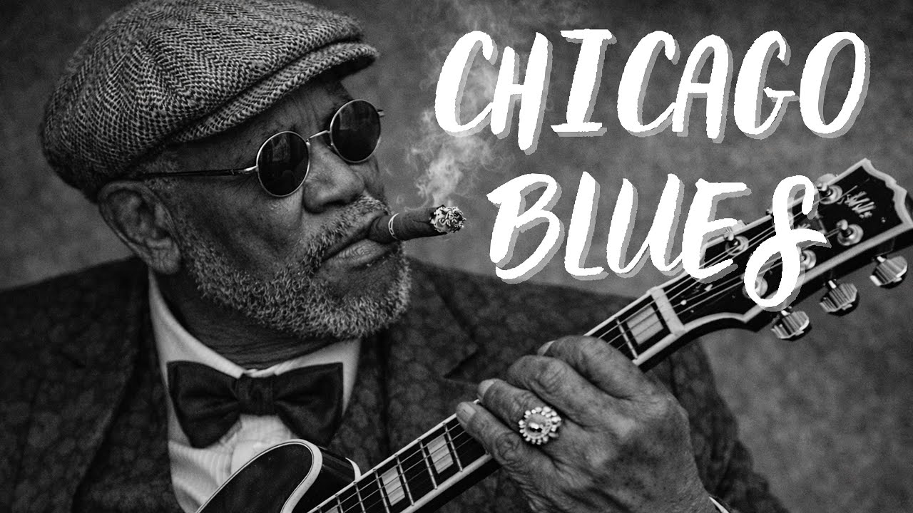 Midnight Chicago Blues – Relaxing Slow Guitar for Whiskey Nights - Blue Suit Blues