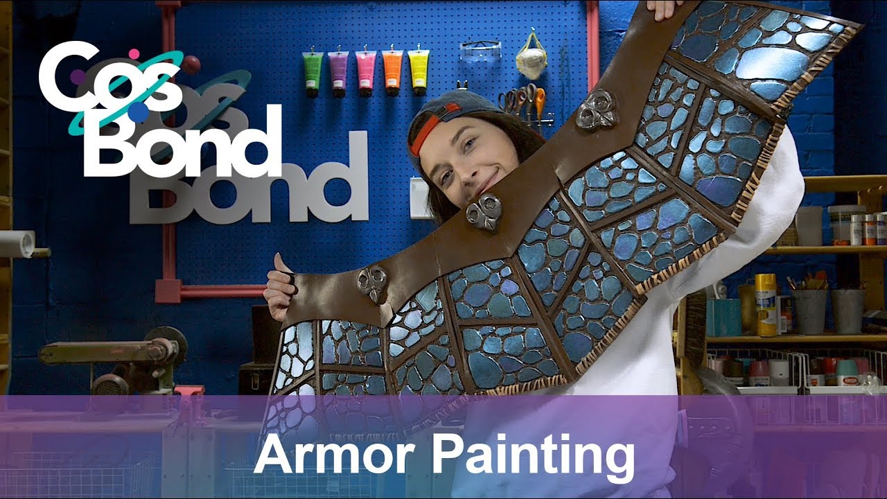 Foam Cosplay Armor Painting Basics - Astrid’s Armor Tutorial Series Pt. 4