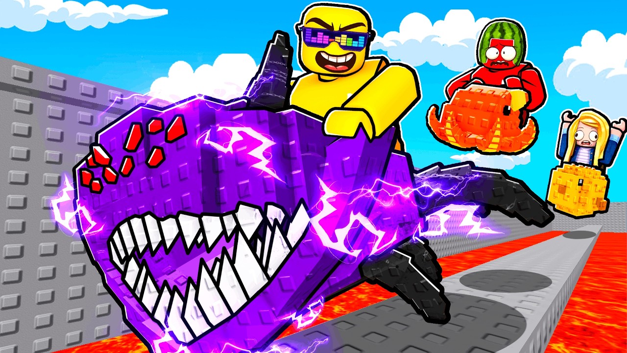 I Pretended To Be A NOOB Then Used OP SEA MONSTER In +1 Speed Escape
