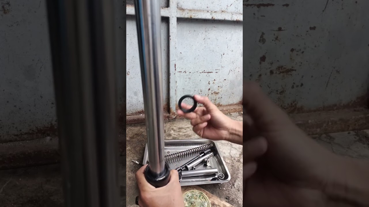 Service dan ganti seal shockbreaker yamaha xmax