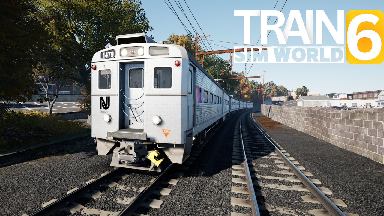 Train Sim World 6 NJT Arrow III Sets Dover to Hoboken NJ