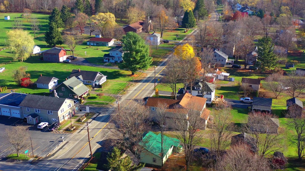 Beautiful Pine City, New York
