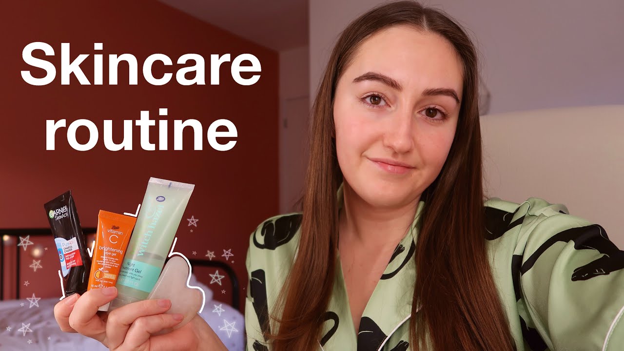 FULL winter skincare routine for combination & dry skin using drugstore products + advice 2023