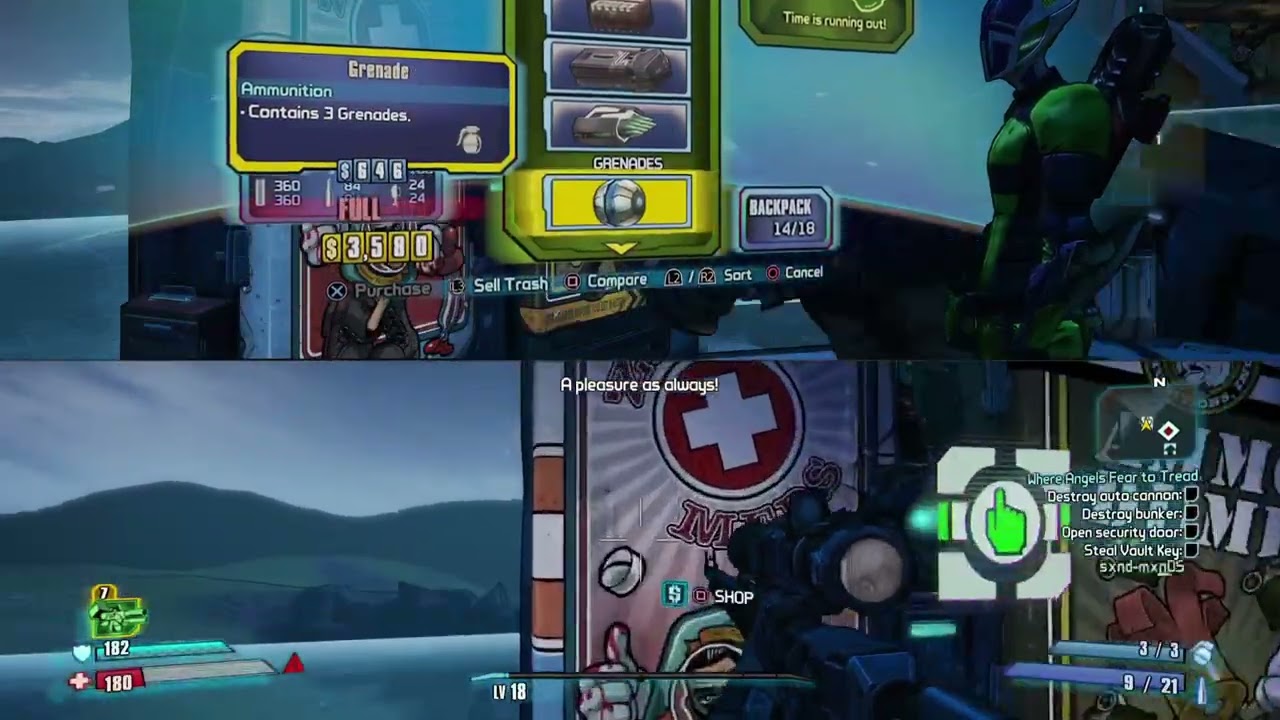 No mic /BORDERLANDS 2 w my partner part 2 (Part 8/15)