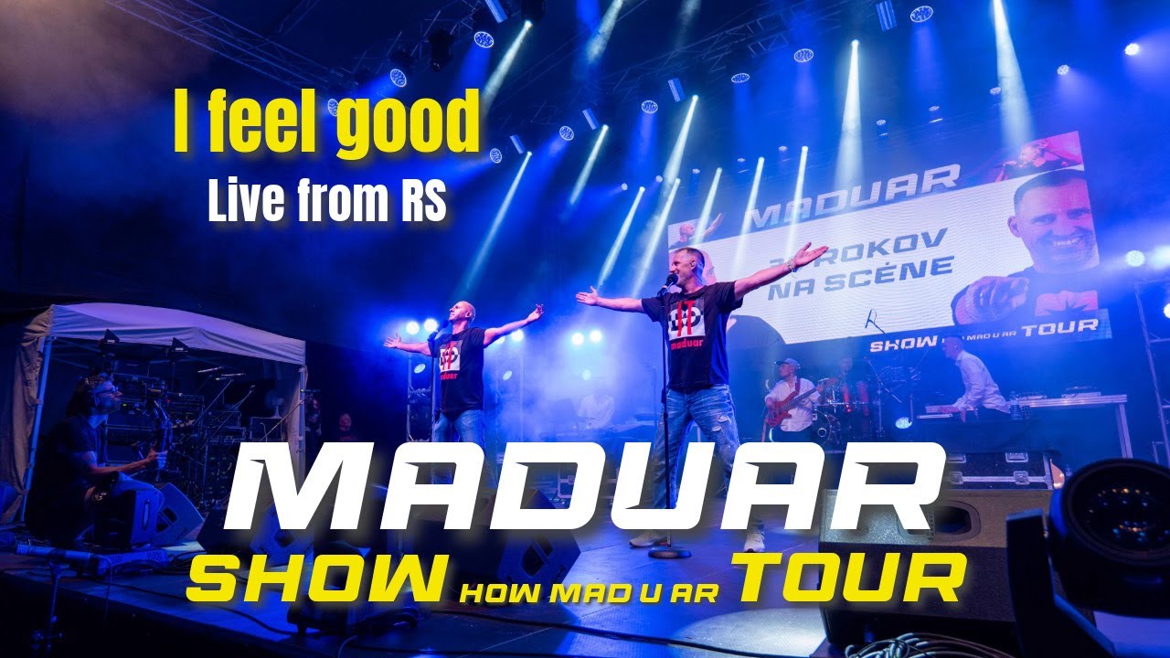 MADUAR - I Feel Good (live) - Rimavská Sobota | 4.7.2024